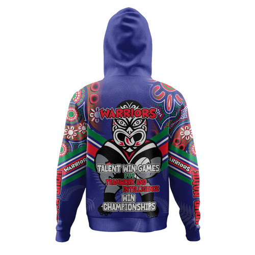 New Zealand Warriors Sport Hoodie - Custom Talent Win Games But Teamwork And Intelligence Win Championships With Aboriginal Style New Zealand Warriors Sport Hoodie - Custom Talent Win Games But Teamwork And Intelligence Win Championships With Aboriginal Style