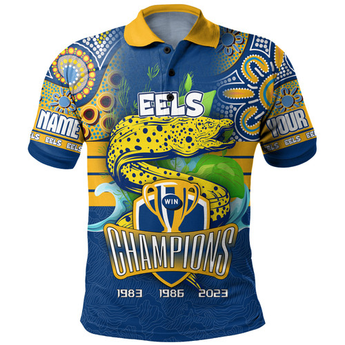 Parramatta Eels Sport Polo Shirt - Custom Talent Win Games But Teamwork And Intelligence Win Championships With Aboriginal Style
