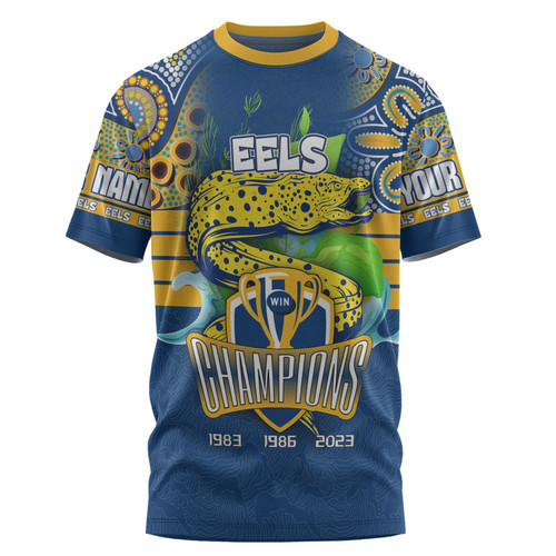 Parramatta Eels Sport T-Shirt - Custom Talent Win Games But Teamwork And Intelligence Win Championships With Aboriginal Style