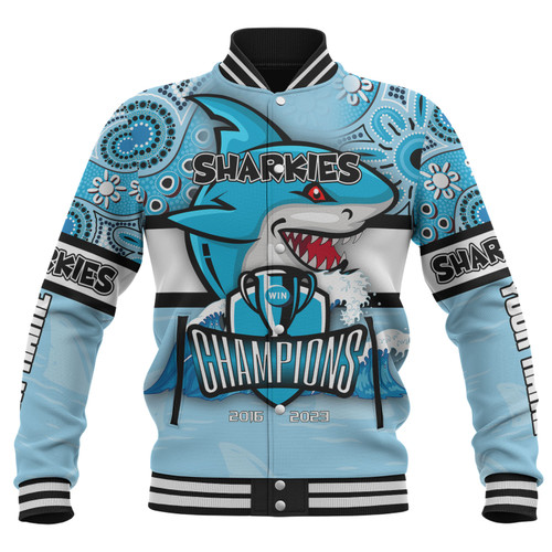 Cronulla-Sutherland Sharks Baseball Jacket - Custom Talent Win Games But Teamwork And Intelligence Win Championships With Aboriginal Style