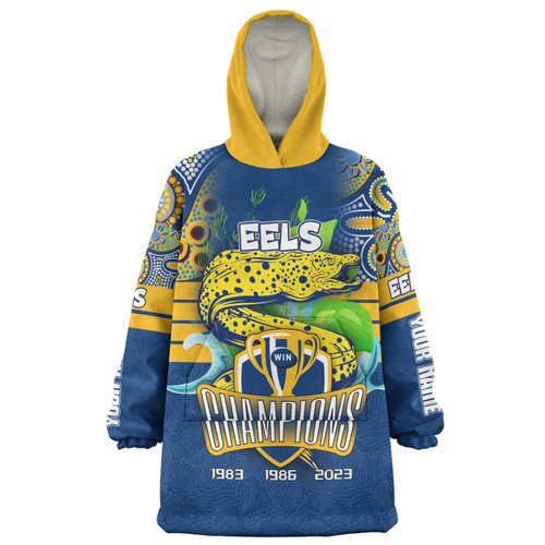 Parramatta Eels Sport Snug Hoodie - Custom Talent Win Games But Teamwork And Intelligence Win Championships With Aboriginal Style