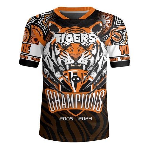 Wests Tigers Jersey - Custom Talent Win Games But Teamwork And Intelligence Win Championships With Aboriginal Style