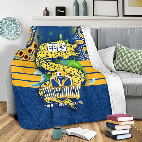 Parramatta Eels Premium Blanket Talent Win Games But Teamwork And Intelligence Win Championships With Aboriginal Style Parramatta Eels Premium Blanket Talent Win Games But Teamwork And Intelligence Win Championships With Aboriginal Style