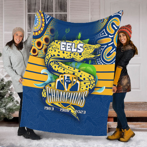 Parramatta Eels Premium Blanket Talent Win Games But Teamwork And Intelligence Win Championships With Aboriginal Style Parramatta Eels Premium Blanket Talent Win Games But Teamwork And Intelligence Win Championships With Aboriginal Style