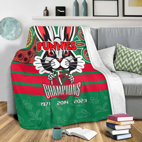 South Sydney Rabbitohs Premium Blanket Talent Win Games But Teamwork And Intelligence Win Championships With Aboriginal Style South Sydney Rabbitohs Premium Blanket Talent Win Games But Teamwork And Intelligence Win Championships With Aboriginal Style