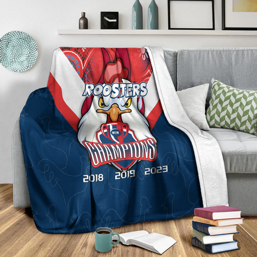 Sydney Roosters Premium Blanket Talent Win Games But Teamwork And Intelligence Win Championships With Aboriginal Style Sydney Roosters Premium Blanket Talent Win Games But Teamwork And Intelligence Win Championships With Aboriginal Style