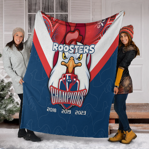 Sydney Roosters Premium Blanket Talent Win Games But Teamwork And Intelligence Win Championships With Aboriginal Style Sydney Roosters Premium Blanket Talent Win Games But Teamwork And Intelligence Win Championships With Aboriginal Style