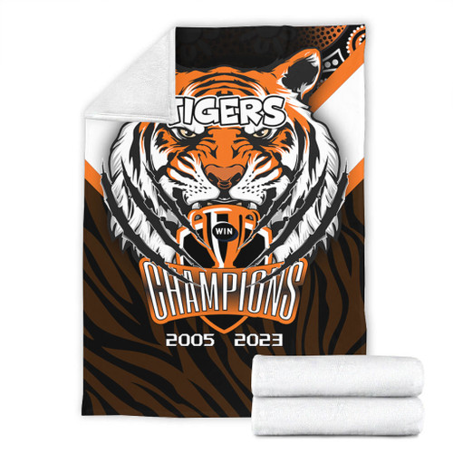 Wests Tigers Premium Blanket Talent Win Games But Teamwork And Intelligence Win Championships With Aboriginal Style Wests Tigers Premium Blanket Talent Win Games But Teamwork And Intelligence Win Championships With Aboriginal Style