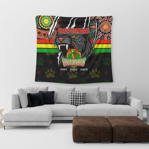 Penrith Panthers Tapestry Talent Win Games But Teamwork And Intelligence Win Championships With Aboriginal Style Penrith Panthers Tapestry Talent Win Games But Teamwork And Intelligence Win Championships With Aboriginal Style