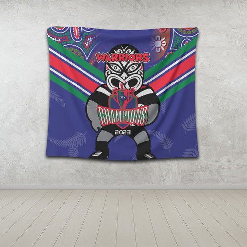 New Zealand Warriors Tapestry Talent Win Games But Teamwork And Intelligence Win Championships With Aboriginal Style