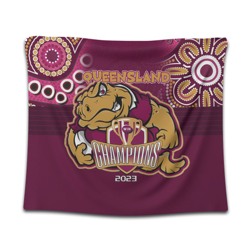 Cane Toads Tapestry Talent Win Games But Teamwork And Intelligence Win Championships With Aboriginal Style