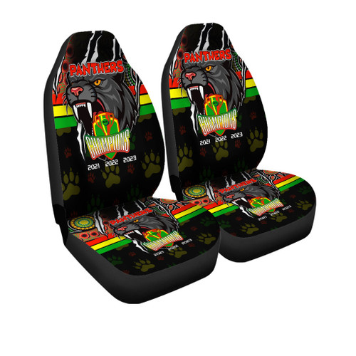 Penrith Panthers Car Seat Covers Talent Win Games But Teamwork And Intelligence Win Championships With Aboriginal Style Penrith Panthers Car Seat Covers Talent Win Games But Teamwork And Intelligence Win Championships With Aboriginal Style