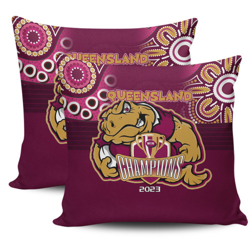Cane Toads Pillow Cover Talent Win Games But Teamwork And Intelligence Win Championships With Aboriginal Style