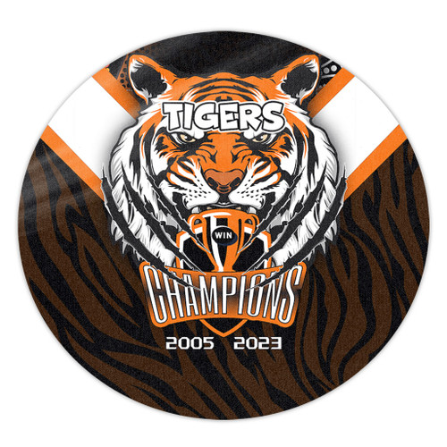 Wests Tigers Round Rug Talent Win Games But Teamwork And Intelligence Win Championships With Aboriginal Style Wests Tigers Round Rug Talent Win Games But Teamwork And Intelligence Win Championships With Aboriginal Style