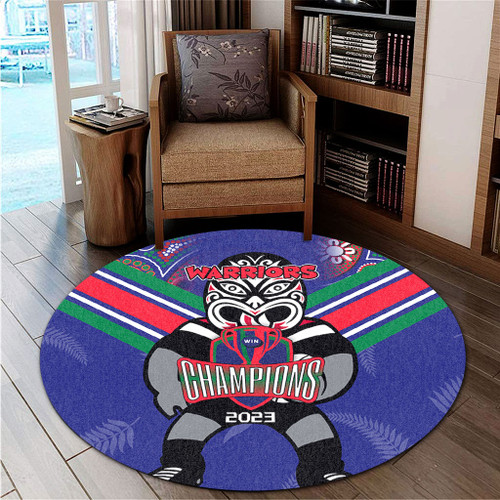 New Zealand Warriors Round Rug Talent Win Games But Teamwork And Intelligence Win Championships With Aboriginal Style New Zealand Warriors Round Rug Talent Win Games But Teamwork And Intelligence Win Championships With Aboriginal Style