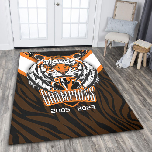 Wests Tigers Area Rug Talent Win Games But Teamwork And Intelligence Win Championships With Aboriginal Style Wests Tigers Area Rug Talent Win Games But Teamwork And Intelligence Win Championships With Aboriginal Style
