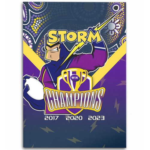 Melbourne Storm Area Rug Talent Win Games But Teamwork And Intelligence Win Championships With Aboriginal Style Melbourne Storm Area Rug Talent Win Games But Teamwork And Intelligence Win Championships With Aboriginal Style
