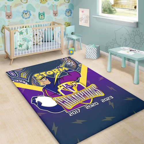 Melbourne Storm Area Rug Talent Win Games But Teamwork And Intelligence Win Championships With Aboriginal Style Melbourne Storm Area Rug Talent Win Games But Teamwork And Intelligence Win Championships With Aboriginal Style
