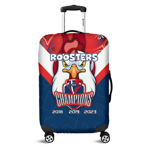 Sydney Roosters Luggage Cover Talent Win Games But Teamwork And Intelligence Win Championships With Aboriginal Style Sydney Roosters Luggage Cover Talent Win Games But Teamwork And Intelligence Win Championships With Aboriginal Style
