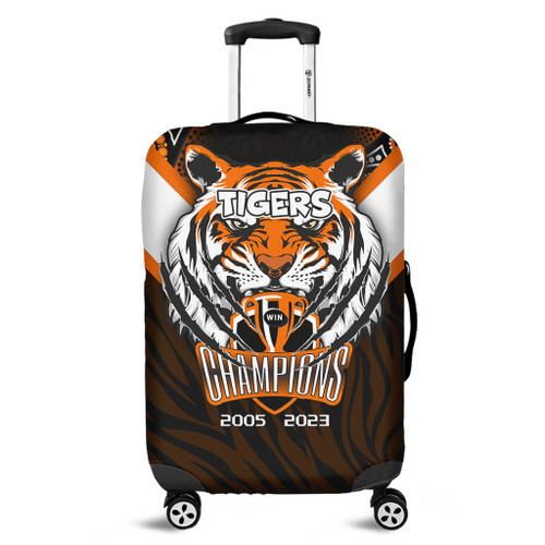 Wests Tigers Luggage Cover Talent Win Games But Teamwork And Intelligence Win Championships With Aboriginal Style Wests Tigers Luggage Cover Talent Win Games But Teamwork And Intelligence Win Championships With Aboriginal Style