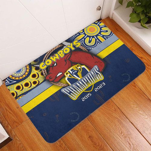 North Queensland Cowboys Door Mat Talent Win Games But Teamwork And Intelligence Win Championships With Aboriginal Style North Queensland Cowboys Door Mat Talent Win Games But Teamwork And Intelligence Win Championships With Aboriginal Style