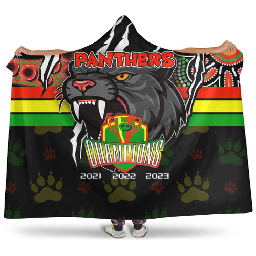 Penrith Panthers Hooded Blanket Talent Win Games But Teamwork And Intelligence Win Championships With Aboriginal Style Penrith Panthers Hooded Blanket Talent Win Games But Teamwork And Intelligence Win Championships With Aboriginal Style