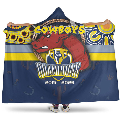 North Queensland Cowboys Hooded Blanket Talent Win Games But Teamwork And Intelligence Win Championships With Aboriginal Style North Queensland Cowboys Hooded Blanket Talent Win Games But Teamwork And Intelligence Win Championships With Aboriginal Style