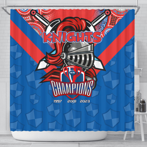 Newcastle Knights Shower Curtain Talent Win Games But Teamwork And Intelligence Win Championships With Aboriginal Style Newcastle Knights Shower Curtain Talent Win Games But Teamwork And Intelligence Win Championships With Aboriginal Style