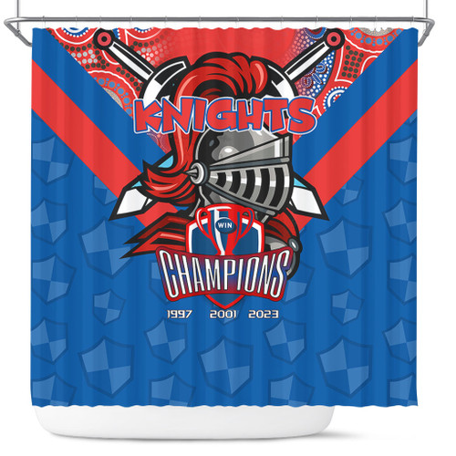Newcastle Knights Shower Curtain Talent Win Games But Teamwork And Intelligence Win Championships With Aboriginal Style Newcastle Knights Shower Curtain Talent Win Games But Teamwork And Intelligence Win Championships With Aboriginal Style
