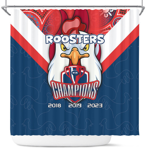 Sydney Roosters Shower Curtain Talent Win Games But Teamwork And Intelligence Win Championships With Aboriginal Style Sydney Roosters Shower Curtain Talent Win Games But Teamwork And Intelligence Win Championships With Aboriginal Style