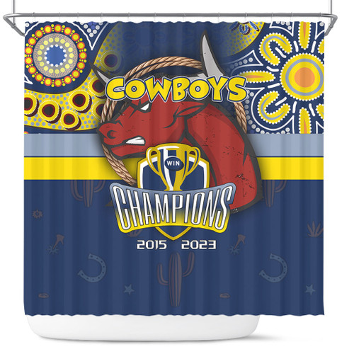 North Queensland Cowboys Shower Curtain Talent Win Games But Teamwork And Intelligence Win Championships With Aboriginal Style North Queensland Cowboys Shower Curtain Talent Win Games But Teamwork And Intelligence Win Championships With Aboriginal Style