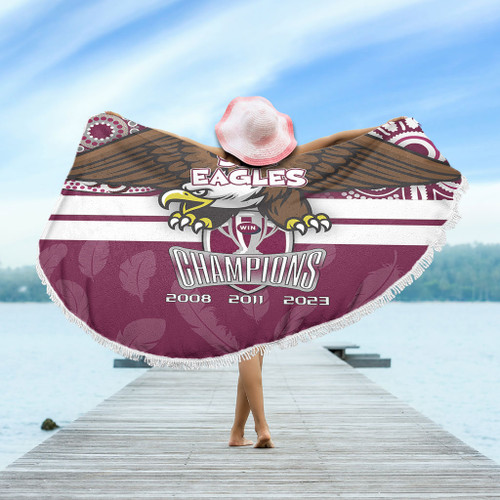 Manly Warringah Sea Eagles Beach Blanket Talent Win Games But Teamwork And Intelligence Win Championships With Aboriginal Style Manly Warringah Sea Eagles Beach Blanket Talent Win Games But Teamwork And Intelligence Win Championships With Aboriginal Style