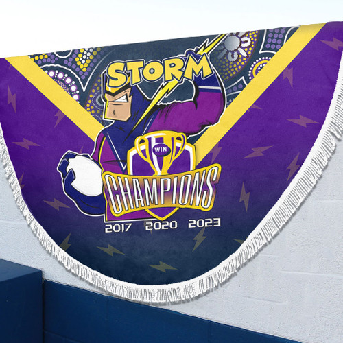 Melbourne Storm Beach Blanket Talent Win Games But Teamwork And Intelligence Win Championships With Aboriginal Style Melbourne Storm Beach Blanket Talent Win Games But Teamwork And Intelligence Win Championships With Aboriginal Style