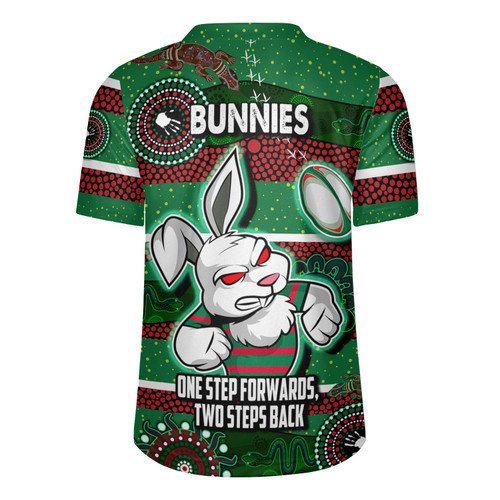 Souths Of Sydney Rugby Jersey - One Step Forwards, Two Steps Back With Aboriginal Style Souths Of Sydney Rugby Jersey - One Step Forwards, Two Steps Back With Aboriginal Style