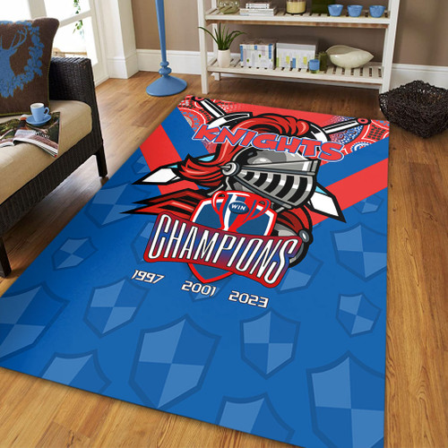 Newcastle Knights Area Rug Talent Win Games But Teamwork And Intelligence Win Championships With Aboriginal Style Newcastle Knights Area Rug Talent Win Games But Teamwork And Intelligence Win Championships With Aboriginal Style