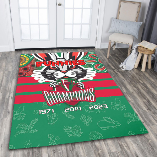 South Sydney Rabbitohs Area Rug Talent Win Games But Teamwork And Intelligence Win Championships With Aboriginal Style South Sydney Rabbitohs Area Rug Talent Win Games But Teamwork And Intelligence Win Championships With Aboriginal Style