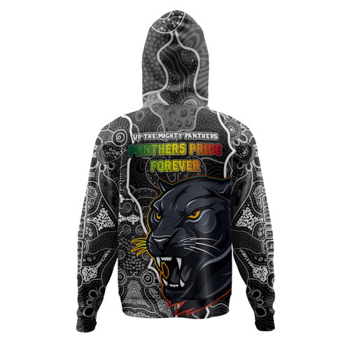 Penrith Panthers Grand Final Custom Hoodie - Custom Penrith Panthers With Contemporary Style Of Aboriginal Painting Hoodie Penrith Panthers Grand Final Custom Hoodie - Custom Penrith Panthers With Contemporary Style Of Aboriginal Painting Hoodie