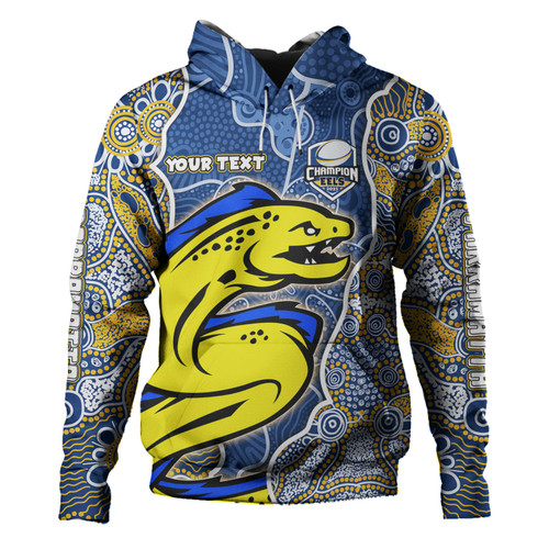 Parramatta Eels Grand Final Custom Hoodie - Custom Parramatta Eels With Contemporary Style Of Aboriginal Painting Hoodie Parramatta Eels Grand Final Custom Hoodie - Custom Parramatta Eels With Contemporary Style Of Aboriginal Painting Hoodie