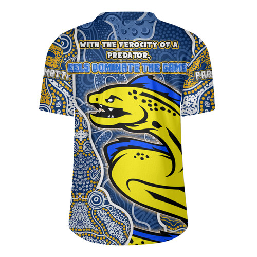 Parramatta Eels Grand Final Custom Rugby Jersey - Custom Parramatta Eels With Contemporary Style Of Aboriginal Painting Rugby Jersey Parramatta Eels Grand Final Custom Rugby Jersey - Custom Parramatta Eels With Contemporary Style Of Aboriginal Painting Rugby Jersey
