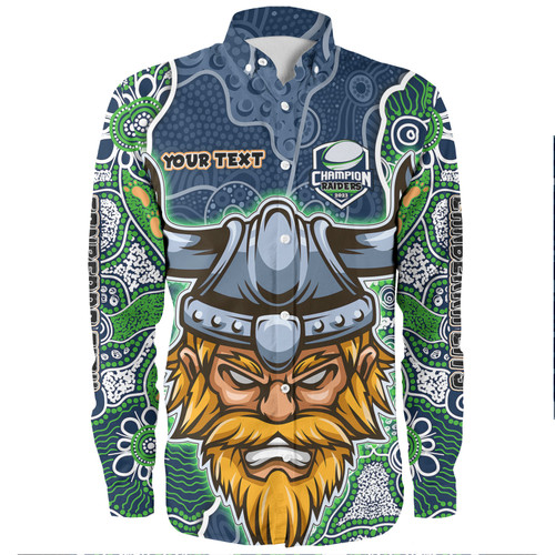 Canberra Raiders Grand Final Custom Long Sleeve Shirts - Custom Raiders Contemporary Style Of Aboriginal Painting Long Sleeve Shirts Canberra Raiders Grand Final Custom Long Sleeve Shirts - Custom Raiders Contemporary Style Of Aboriginal Painting Long Sleeve Shirts