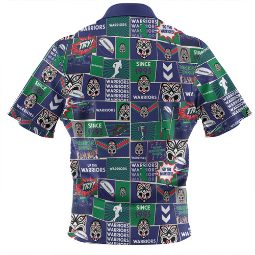 New Zealand Warriors Sport Hawaiian Shirt - Team Of Us Die Hard Fan Supporters Comic Style New Zealand Warriors Sport Hawaiian Shirt - Team Of Us Die Hard Fan Supporters Comic Style