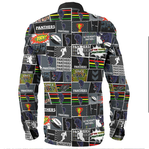 Penrith Panthers Long Sleeve Shirt - Team Of Us Die Hard Fan Supporters Comic Style Penrith Panthers Long Sleeve Shirt - Team Of Us Die Hard Fan Supporters Comic Style