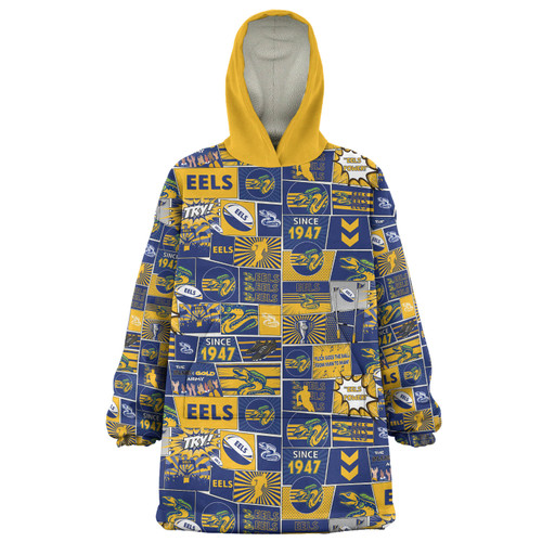 Parramatta Eels Sport Snug Hoodie - Team Of Us Die Hard Fan Supporters Comic Style