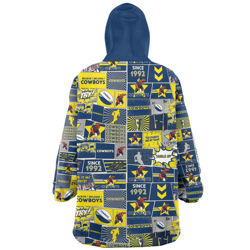 North Queensland Cowboys Snug Hoodie - Team Of Us Die Hard Fan Supporters Comic Style North Queensland Cowboys Snug Hoodie - Team Of Us Die Hard Fan Supporters Comic Style