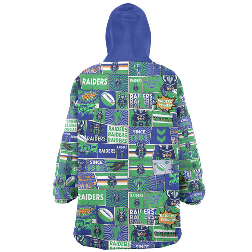 Canberra Raiders Snug Hoodie - Team Of Us Die Hard Fan Supporters Comic Style Canberra Raiders Snug Hoodie - Team Of Us Die Hard Fan Supporters Comic Style