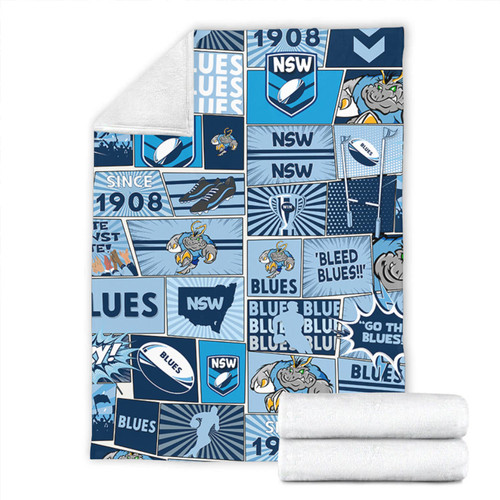 Cockroach Premium Blanket - Team Of Us Die Hard Fan Supporters Comic Style Cockroach Premium Blanket - Team Of Us Die Hard Fan Supporters Comic Style