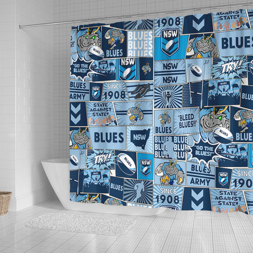 Cockroach Shower Curtain - Team Of Us Die Hard Fan Supporters Comic Style Cockroach Shower Curtain - Team Of Us Die Hard Fan Supporters Comic Style