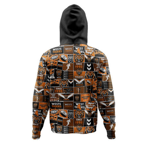 Wests Tigers Hoodie - Team Of Us Die Hard Fan Supporters Comic Style Wests Tigers Hoodie - Team Of Us Die Hard Fan Supporters Comic Style