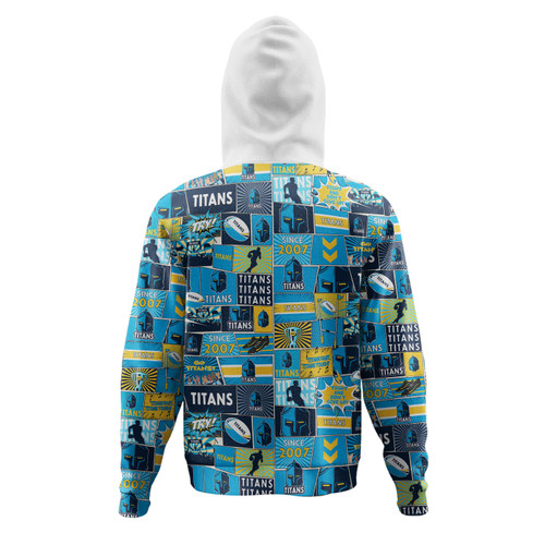 Gold Coast Titans Sport Hoodie - Team Of Us Die Hard Fan Supporters Comic Style Gold Coast Titans Sport Hoodie - Team Of Us Die Hard Fan Supporters Comic Style