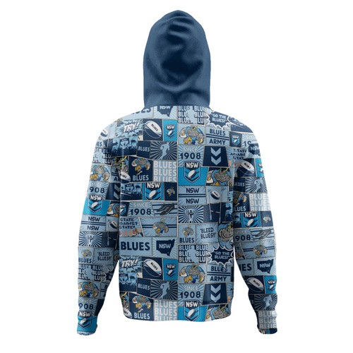 New South Wales Sport Hoodie - Team Of Us Die Hard Fan Supporters Comic Style New South Wales Sport Hoodie - Team Of Us Die Hard Fan Supporters Comic Style
